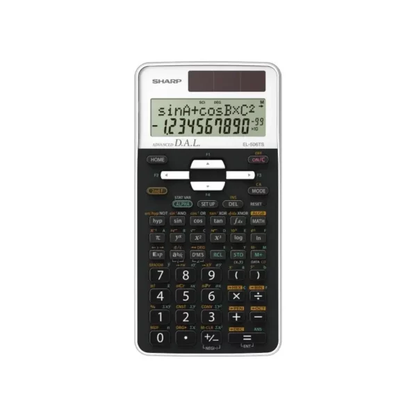 CALCULATRICE SCIENTIFIQUE SHARP EL-506TS / BLANC