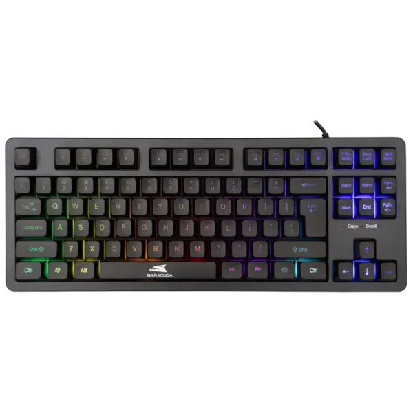 CLAVIER GAMING BARACUDA BGK-01114 KRILL / NOIR