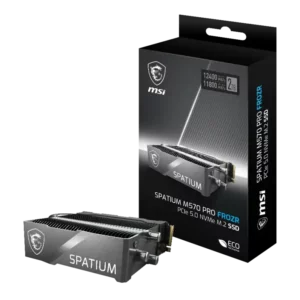 DISQUE DUR INTERNE SSD MSI SPATIUM M570 PRO PCIE 5.0 NVME M.2 FROZR / 2 TO