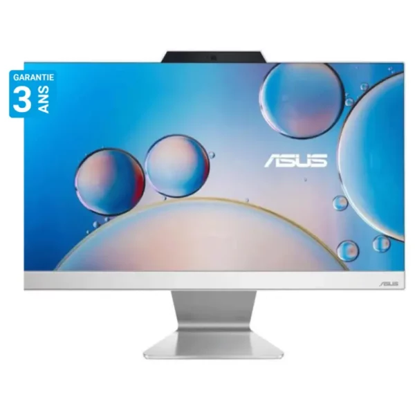 PC DE BUREAU ALL IN ONE ASUS AIO E3202 I5 12GÉN / 8GO 256GO SSD / BLANC