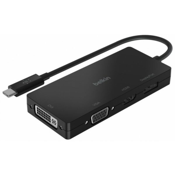 ADAPTATEUR VIDÉO 4K BELKIN USB TYPE C VERS HDMI, VGA, DISPLAYPORT ET DVI