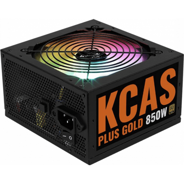 BOITE D'ALIMENTATION AEROCOOL KCAS PLUS RGB 850W / 80+ GOLD