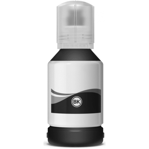 BOUTEILLE D'ENCRE ADAPTABLE EPSON ECOTANK 110-127 ML / NOIR