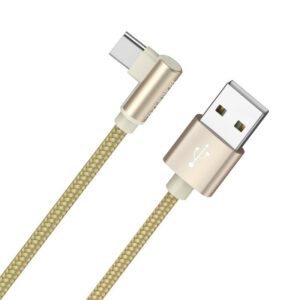 CÂBLE CHARGEUR USB VERS TYPE C BOROFONE BX26 / 2.4A / GOLD