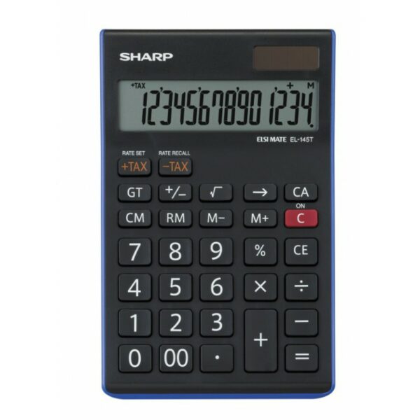 CALCULATRICE SHARP EL-145T-BL