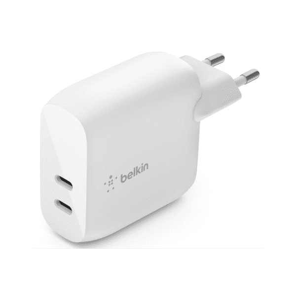 CHARGEUR SECTEUR BELKIN 2 PORTS USB-C PD / 60 W