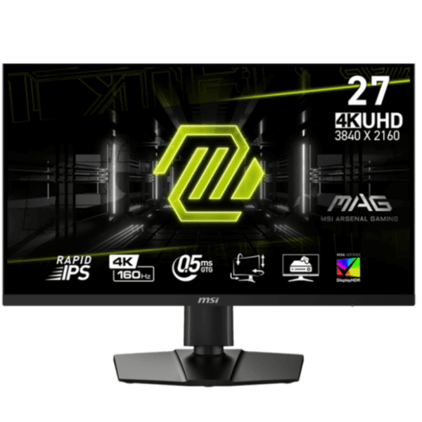 ÉCRAN GAMING MSI MAG 274UPF 27" 4K UHD IPS / 160 HZ / 0.5 MS / NOIR