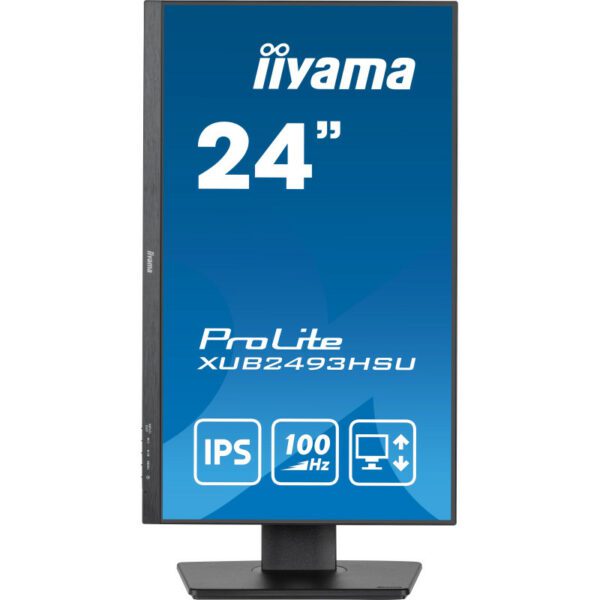 ÉCRAN IIYAMA PROLITE XUB2493HSU-B6 24" IPS FULL HD / 100 HZ / NOIR