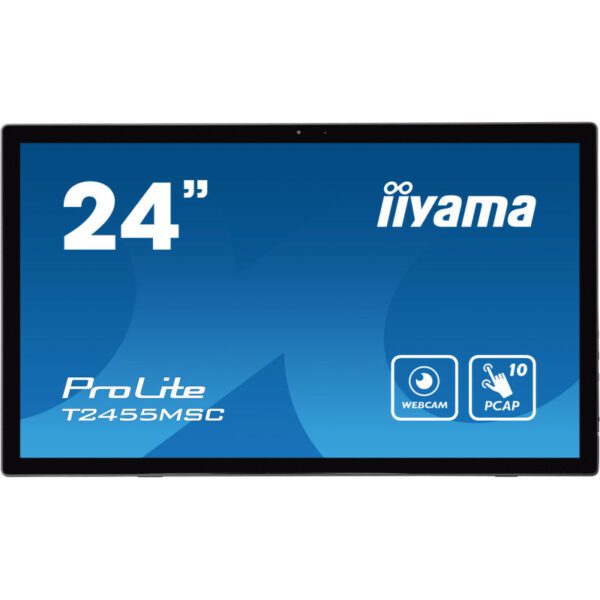 ÉCRAN TACTILE INTERACTIF IIYAMA PROLITE FULL HD 24" IPS / NOIR