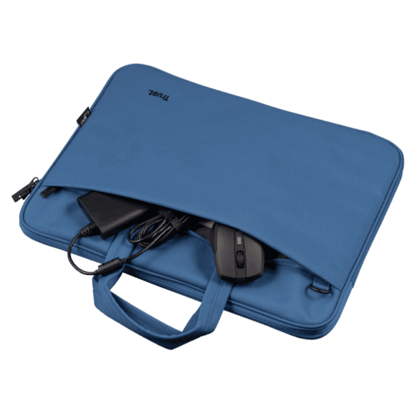 SACOCHE POUR PC PORTABLE TRUST BOLOGNA 16" / BLEU