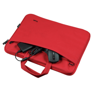 SACOCHE POUR PC PORTABLE TRUST BOLOGNA 16" / ROUGE